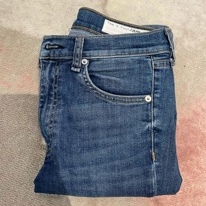 Rag and Bone High Rise Skinny Jeans
